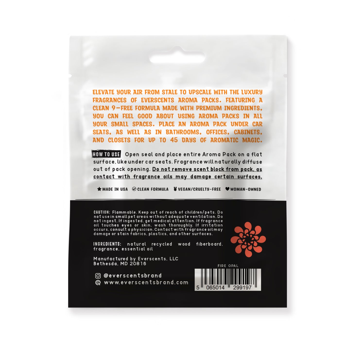 Fire Opal Aroma Pack