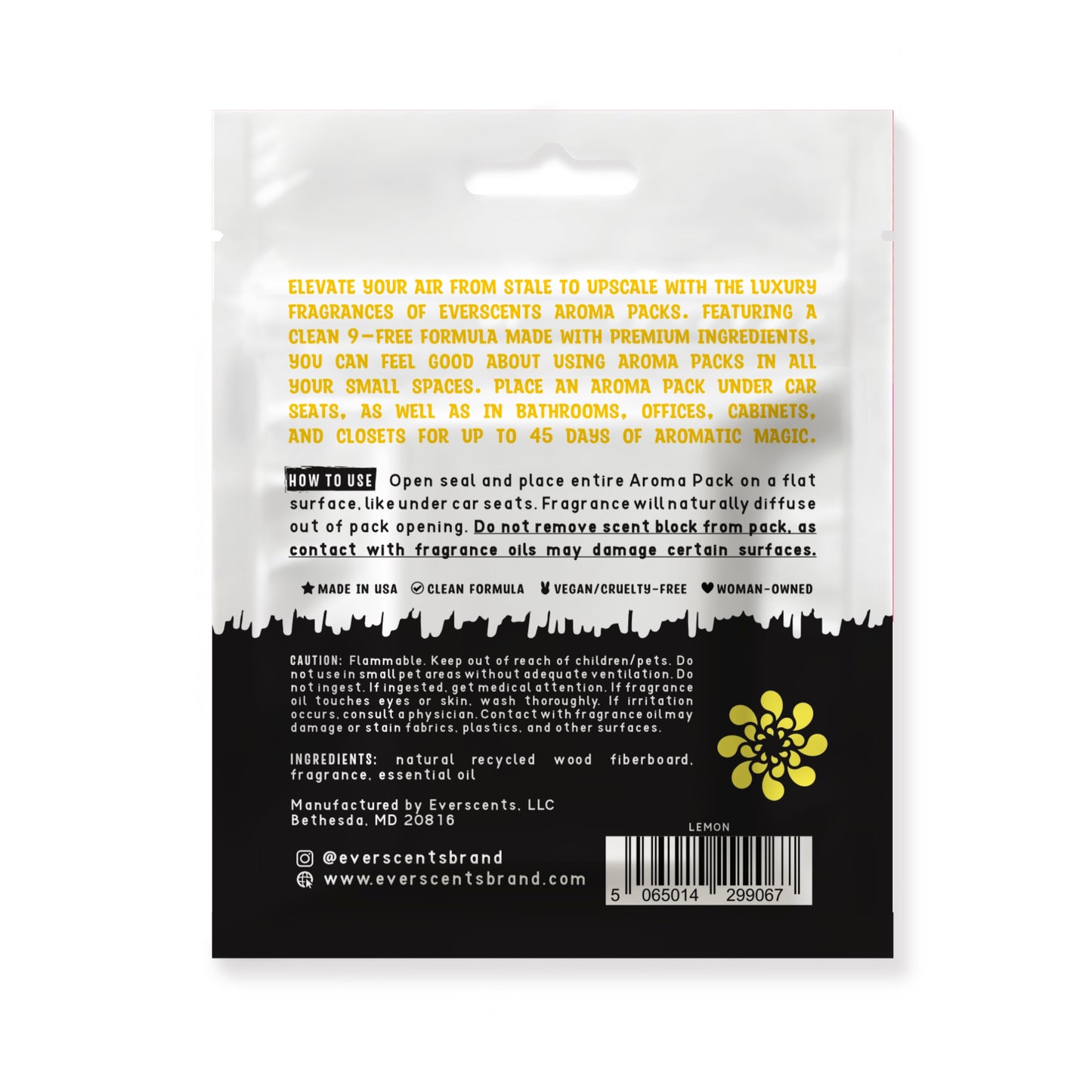 Lemon Aroma Pack