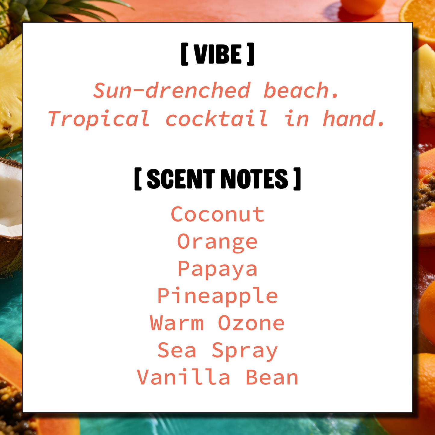 Tropical Oasis Aroma Pack